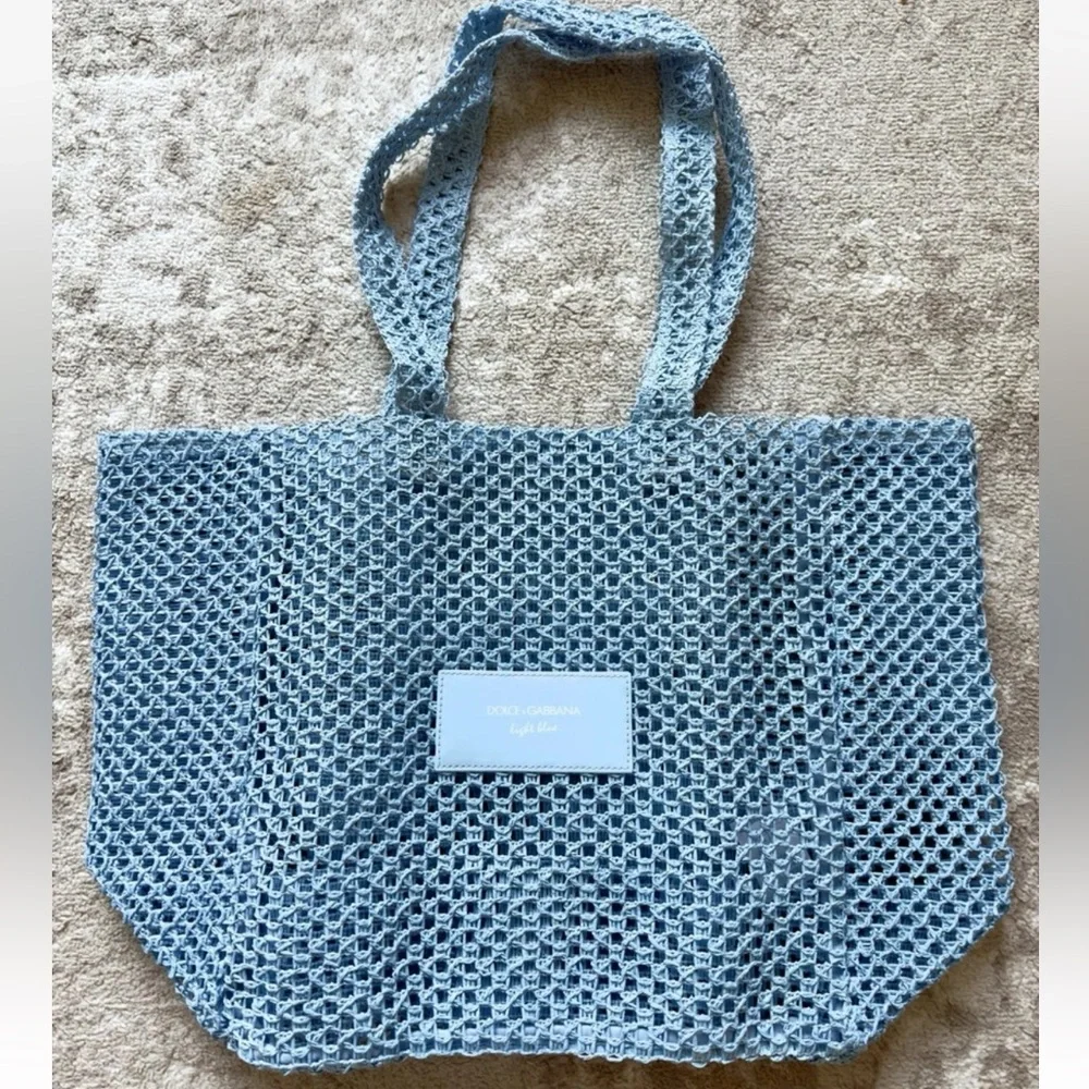 Dolce Gabbana beach blue bag new - Picture 1 of 3
